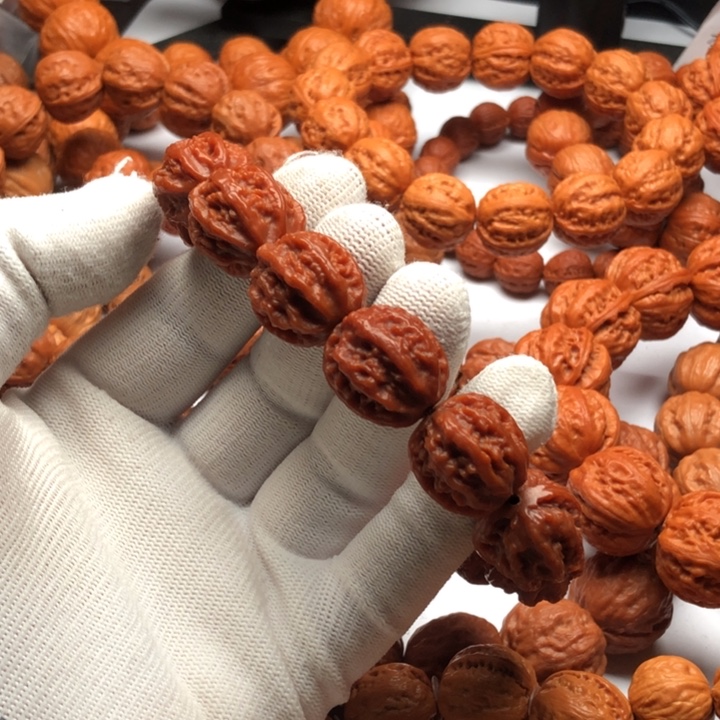 吊坠文玩核桃京八棱龙脊1.9