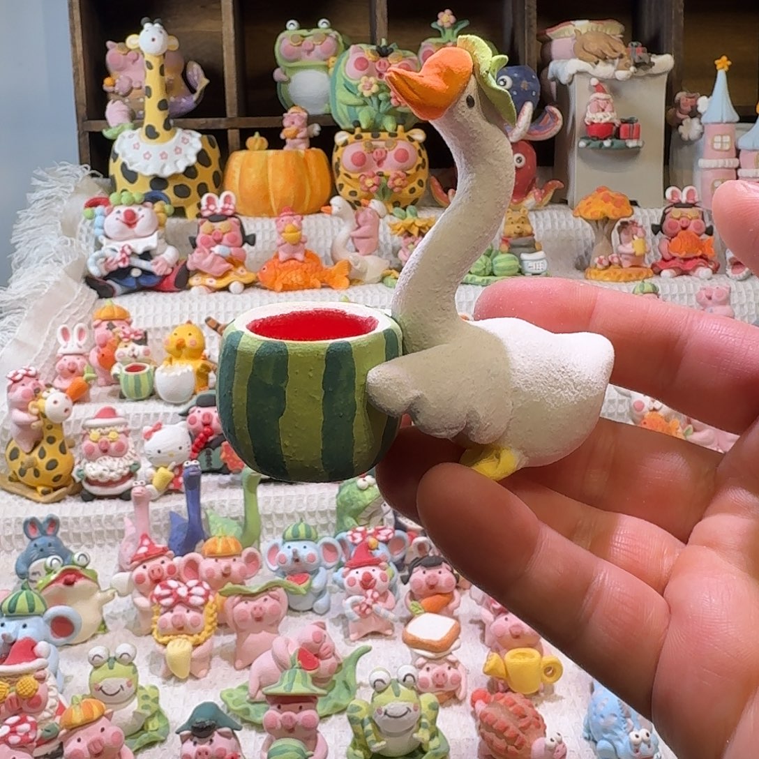 厂家直销手工花盆摆件