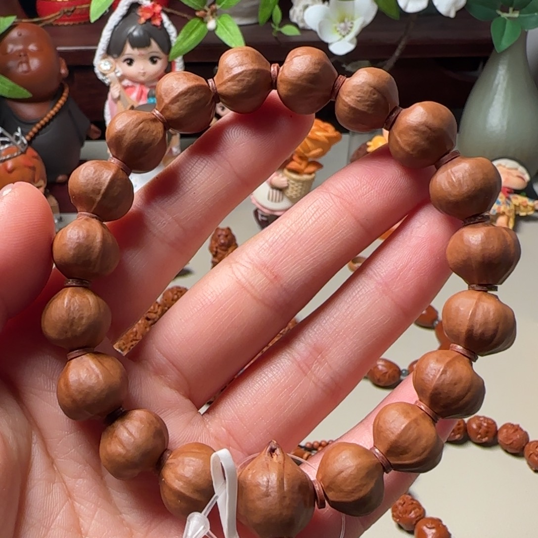 弹****橄榄核手串/手链1.25蜜桃臀
