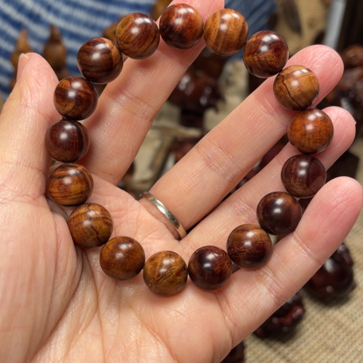 【闪购商品】黄花梨/降香黄檀手串/手链