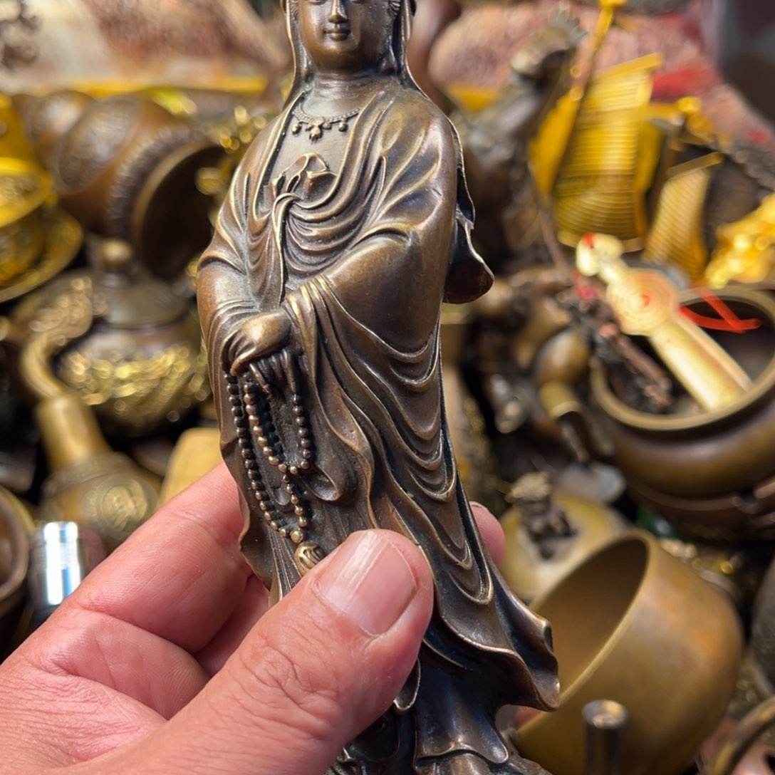 茶壶香炉铜器摆件