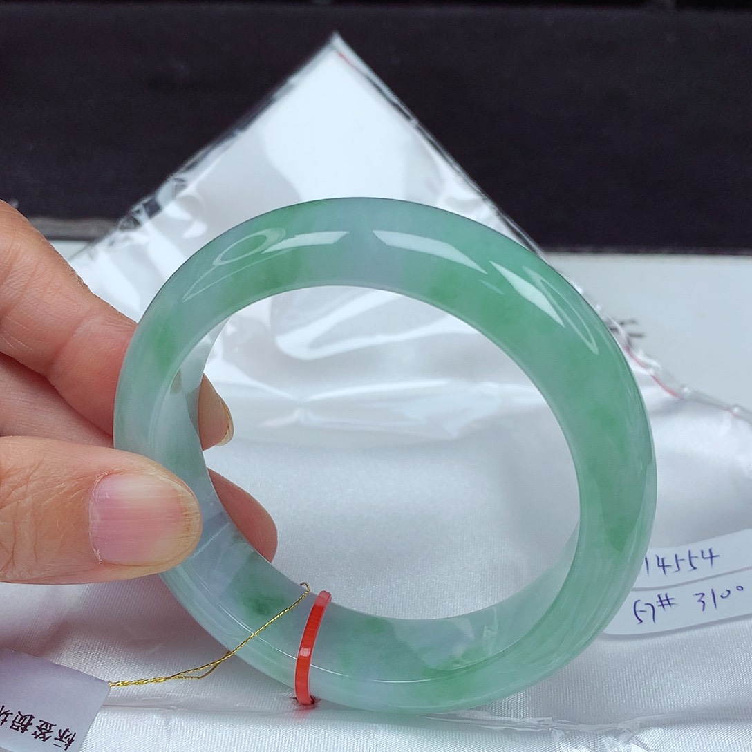 未镶嵌手镯翡翠57圈4554