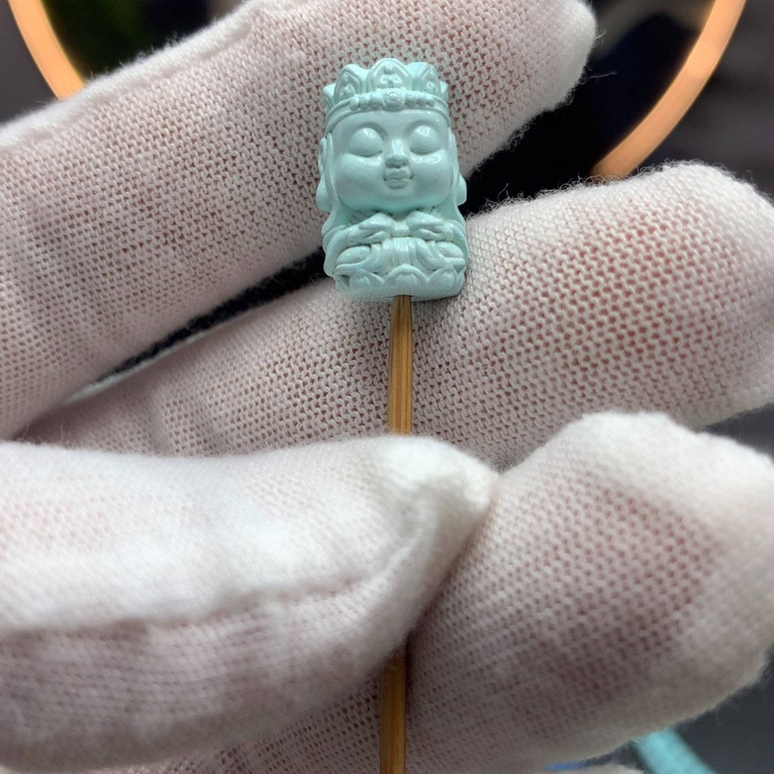 绿松石挂件未镶嵌