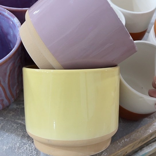 多肉绿植陶瓷花盆9.9包邮，有孔