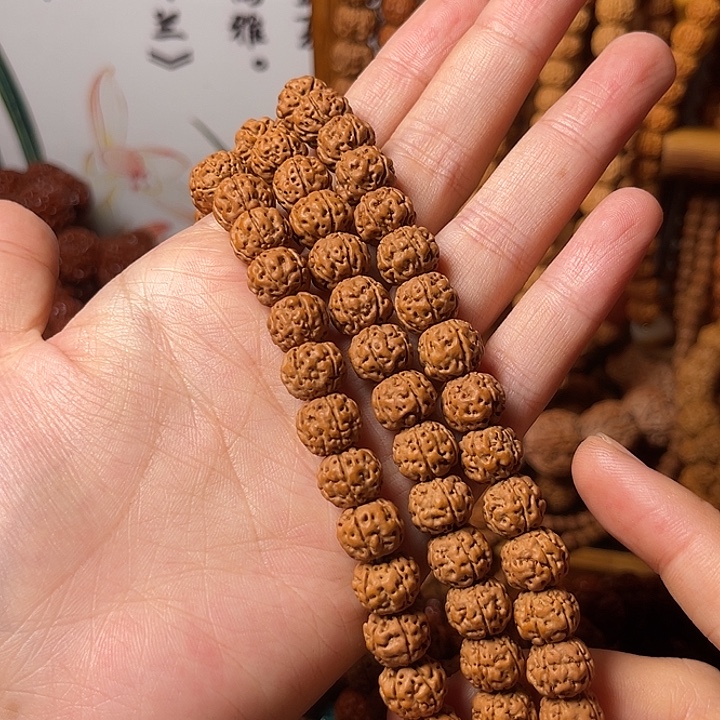 金刚菩提手串一代盘龙原皮