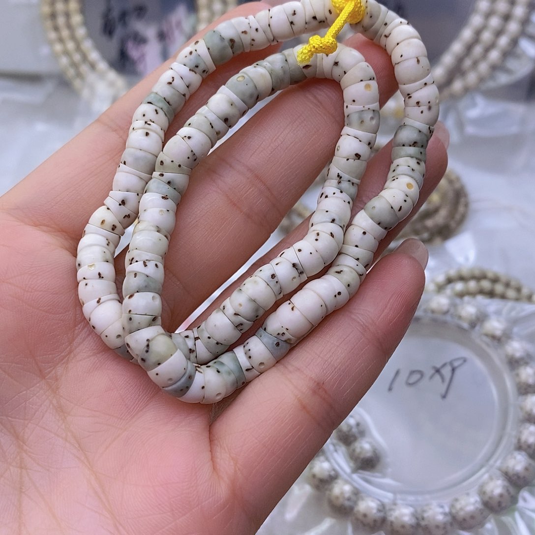 星月菩提手串花*石玉