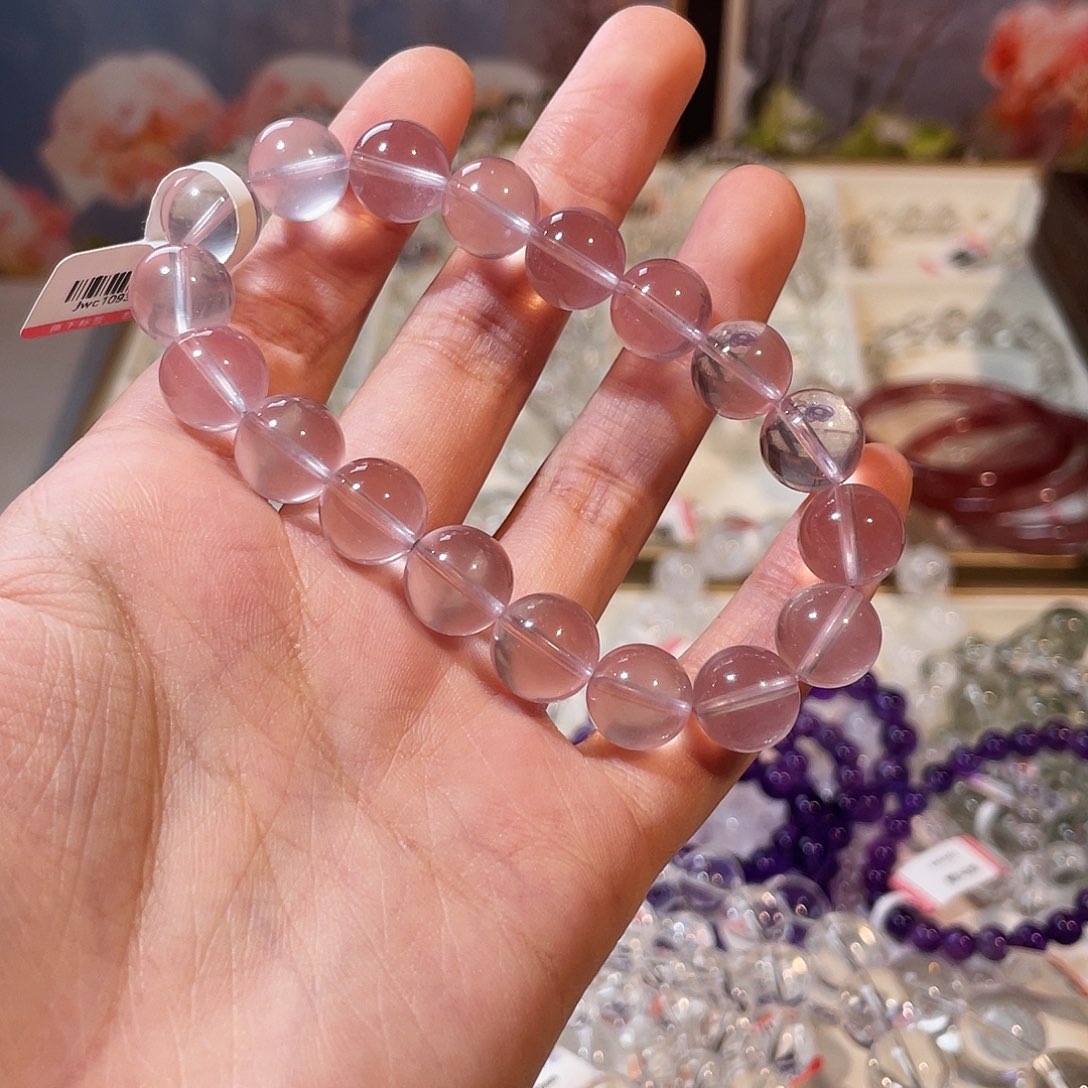 玉紫马粉11.5mm收藏级