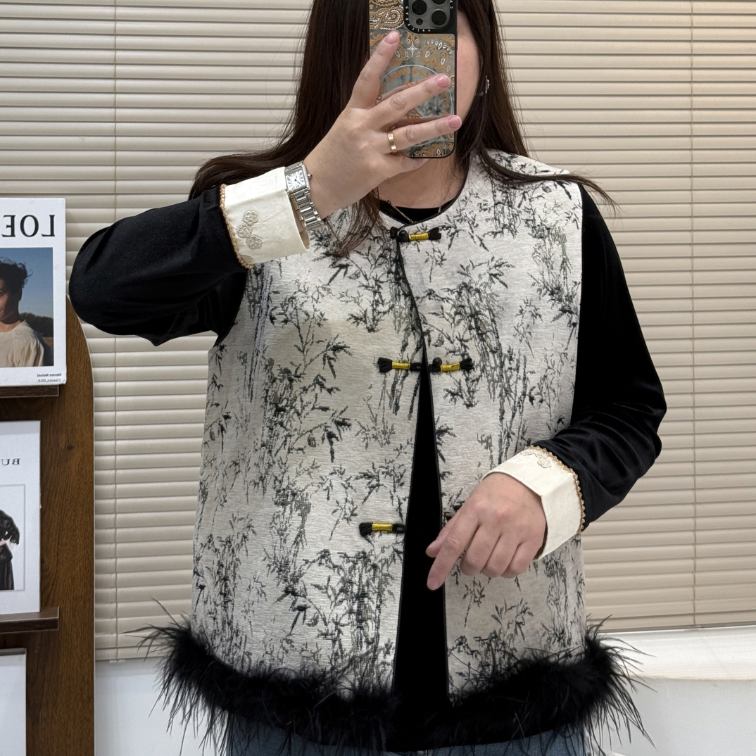 大码国风马甲#6160