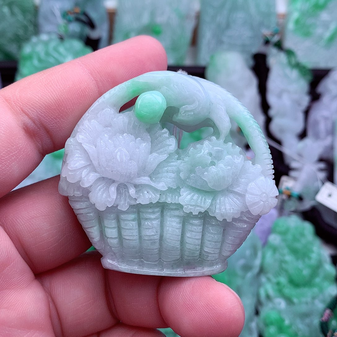 翡翠吊坠(不含链)未镶嵌