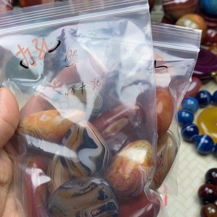 然***物玛瑙/玉髓未镶嵌颈饰