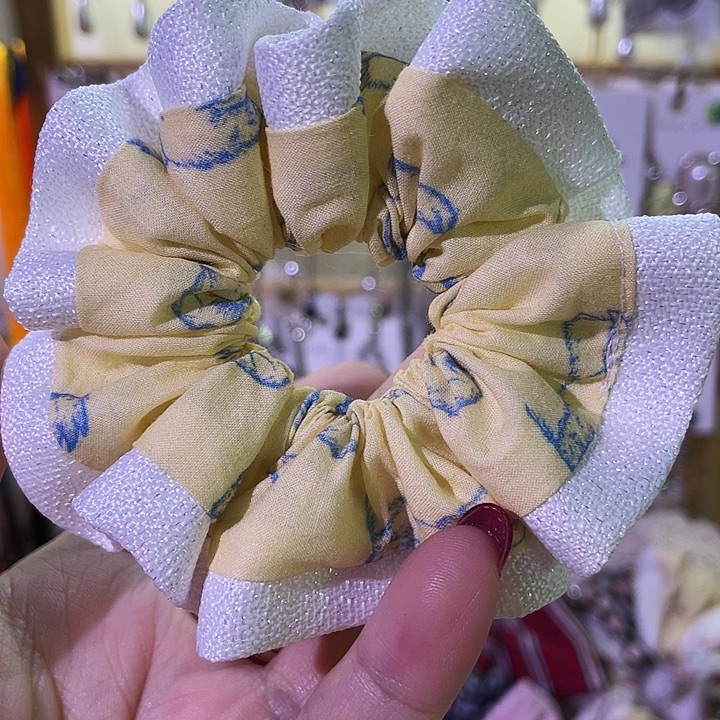 布艺非金属小发圈