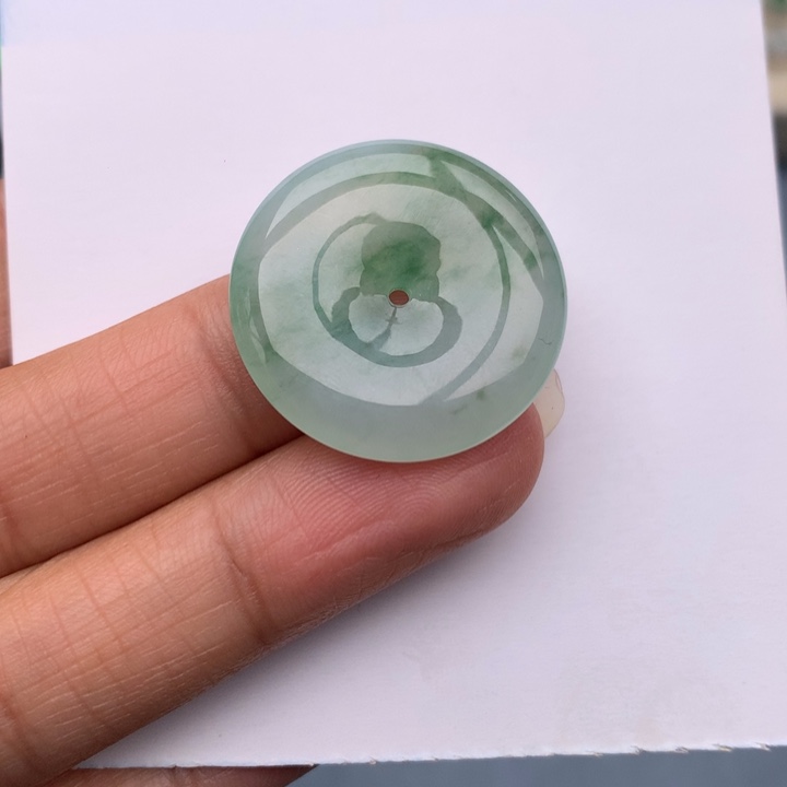 翡翠未镶嵌吊坠(不含链)翡翠吊坠