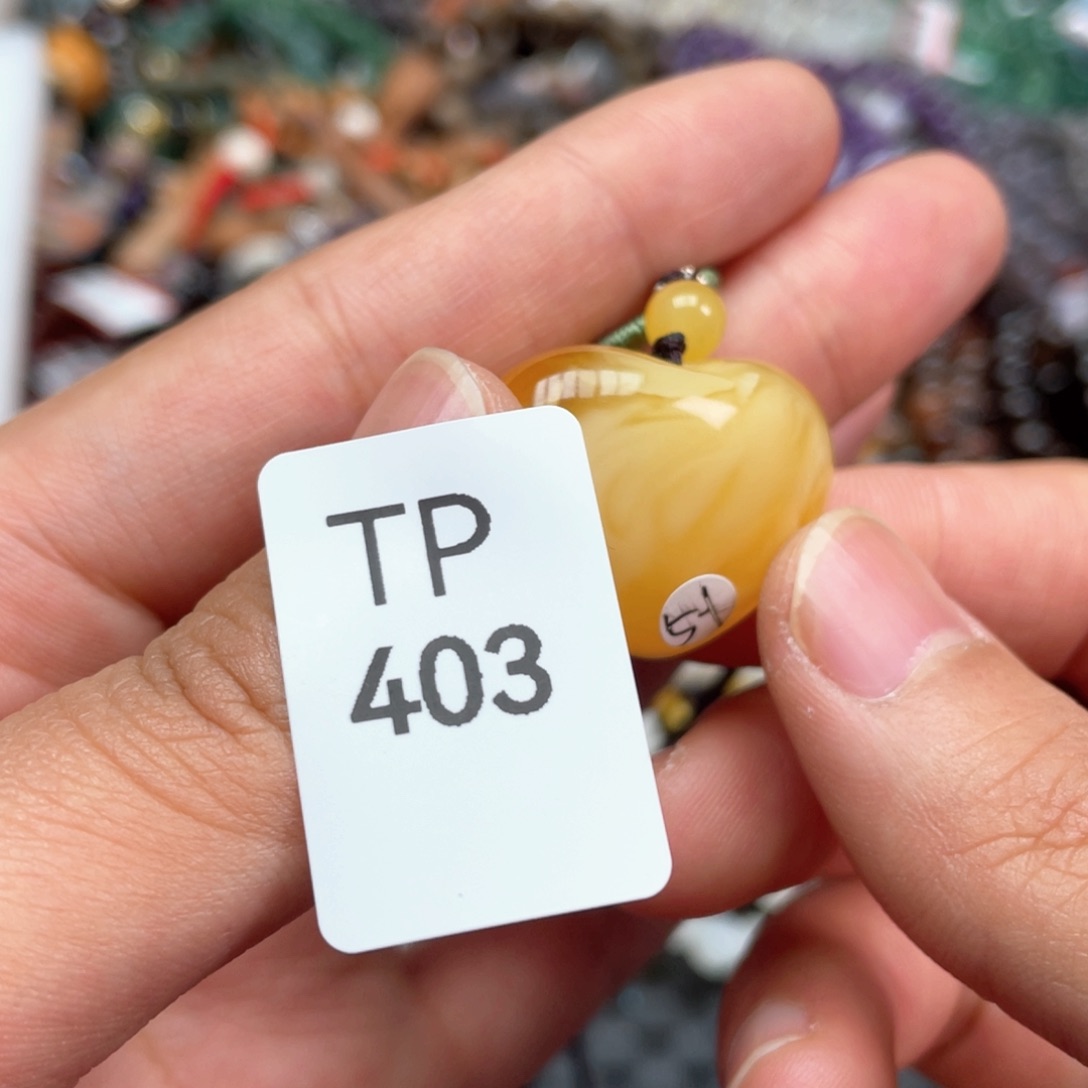 蜜蜡颈饰未镶嵌项链