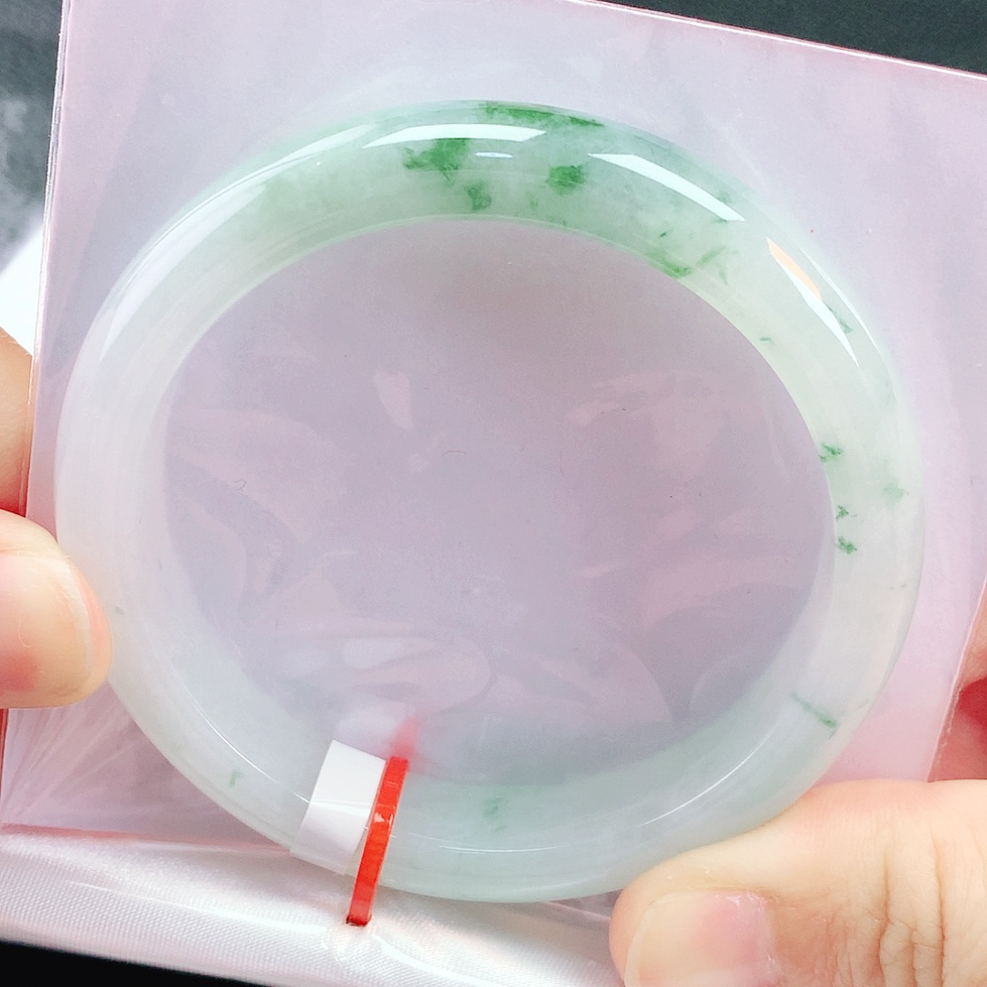 未镶嵌手镯翡翠55圈