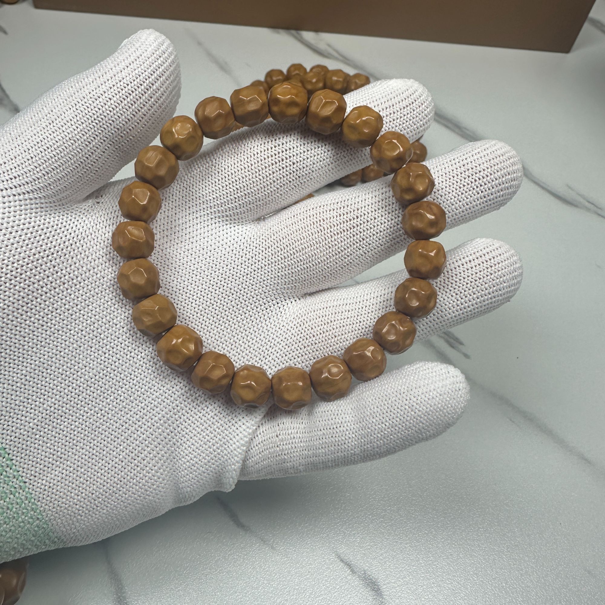 猴头核桃手串-小奶酪