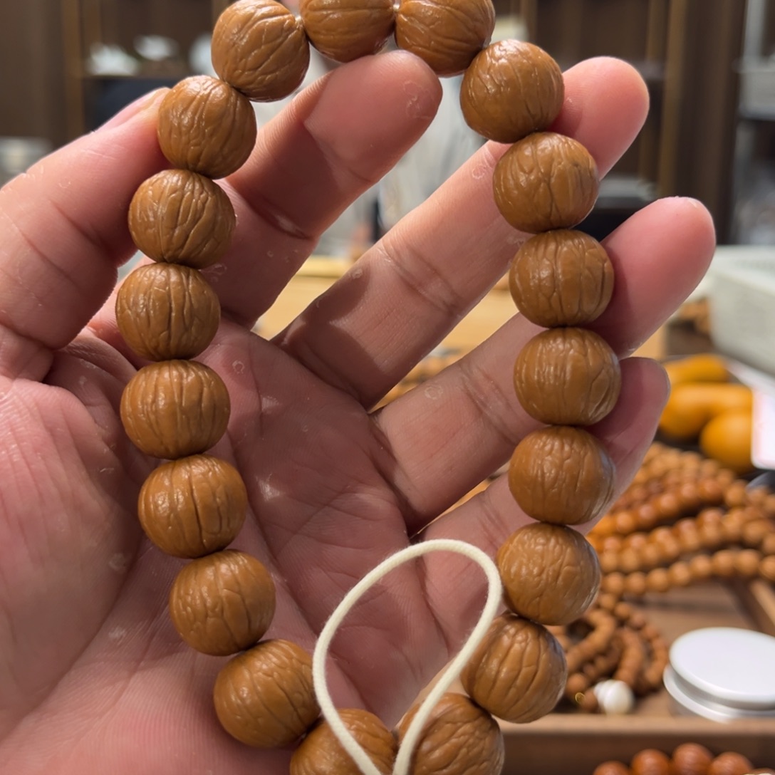 猴头核桃吊坠15+同尺聚宝盆 一物一图