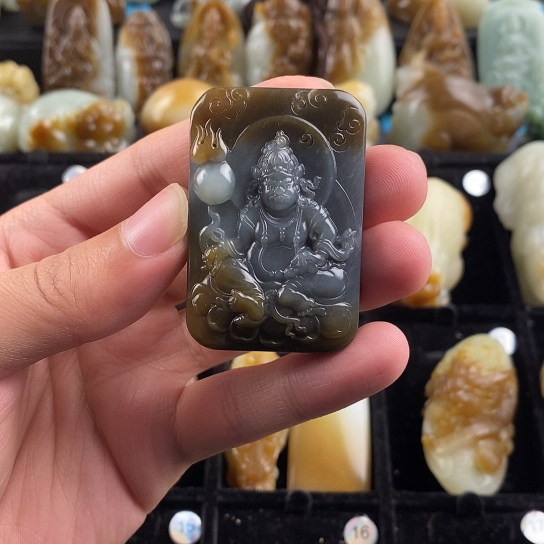 和田玉挂件未镶嵌