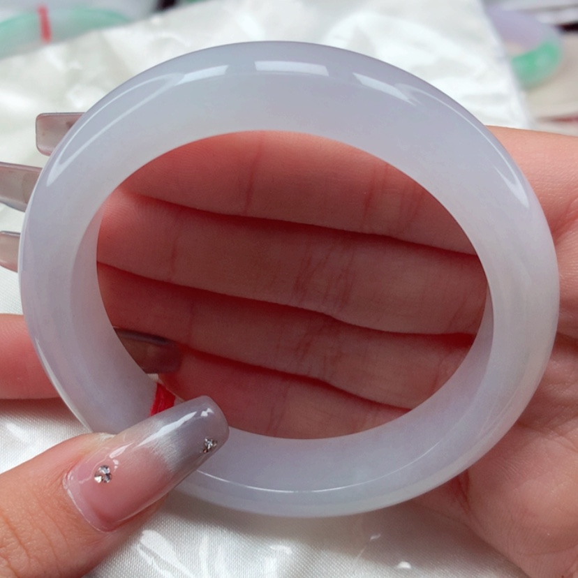 【闪购商品】翡翠手镯未镶嵌57圈