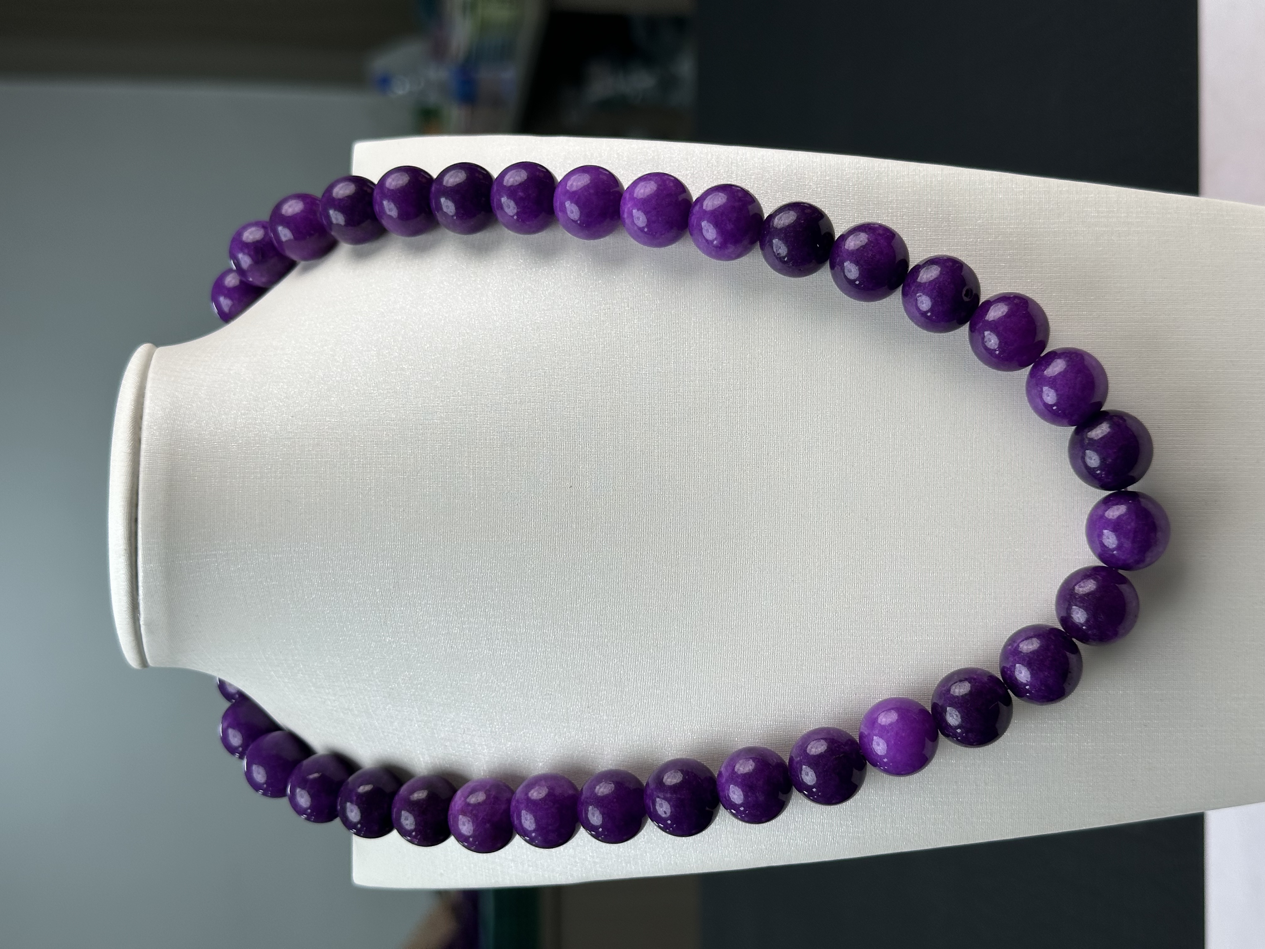 A21深紫色12m项链时尚百搭女款