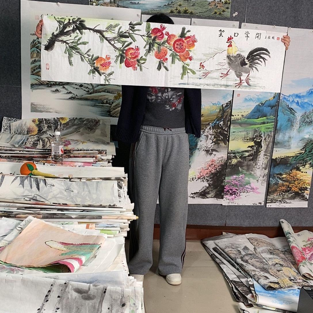 国画手写手绘国画作品7