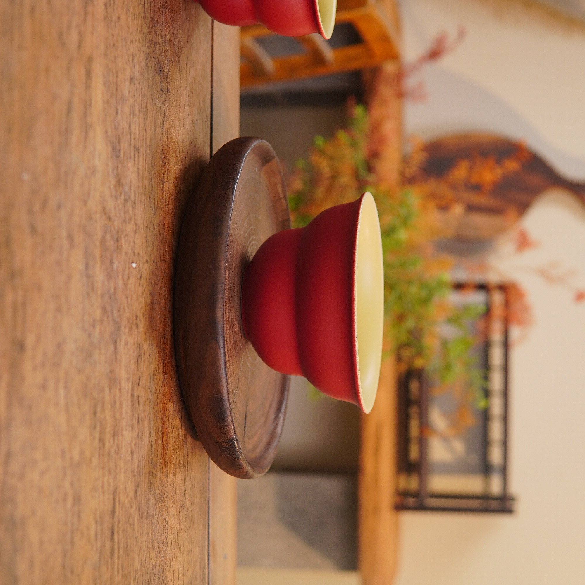 宫墙红葫芦面碗 15cm*8cm W176 BRX