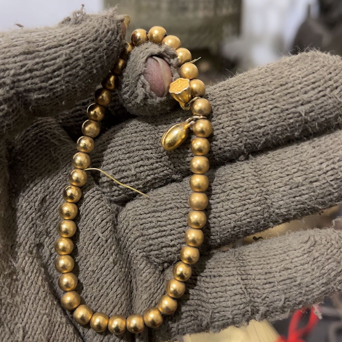 硬***汉闪电购铜摆件工艺品