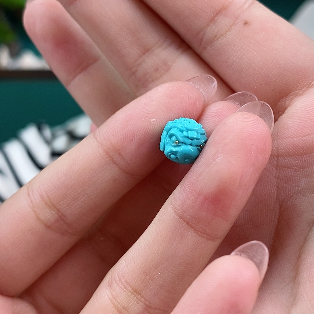 绿松石珠宝奇石未镶嵌