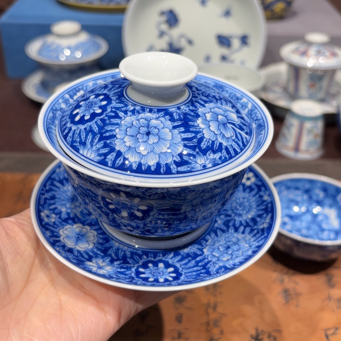 瓷片景德镇纯手工手绘