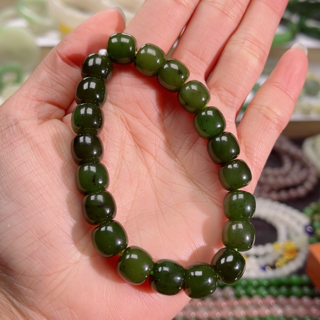 和田玉手链未镶嵌