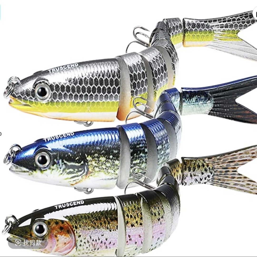 BSB菱形T尾黑坑管理竞技场鲈鱼鳜鱼软饵金尊泳姿逼真灵动买一送一