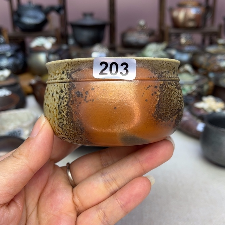 壶裸柴烧陶瓷茶具