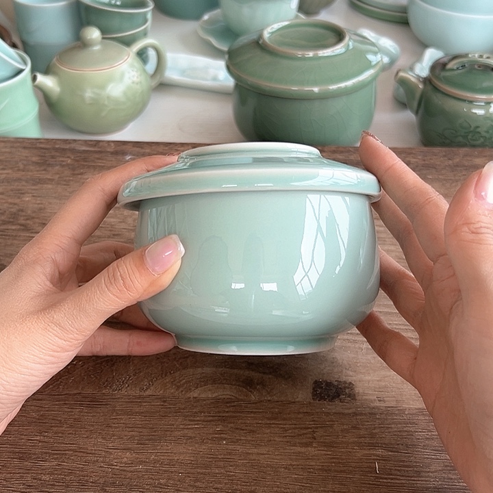 小米茶器龙泉青瓷