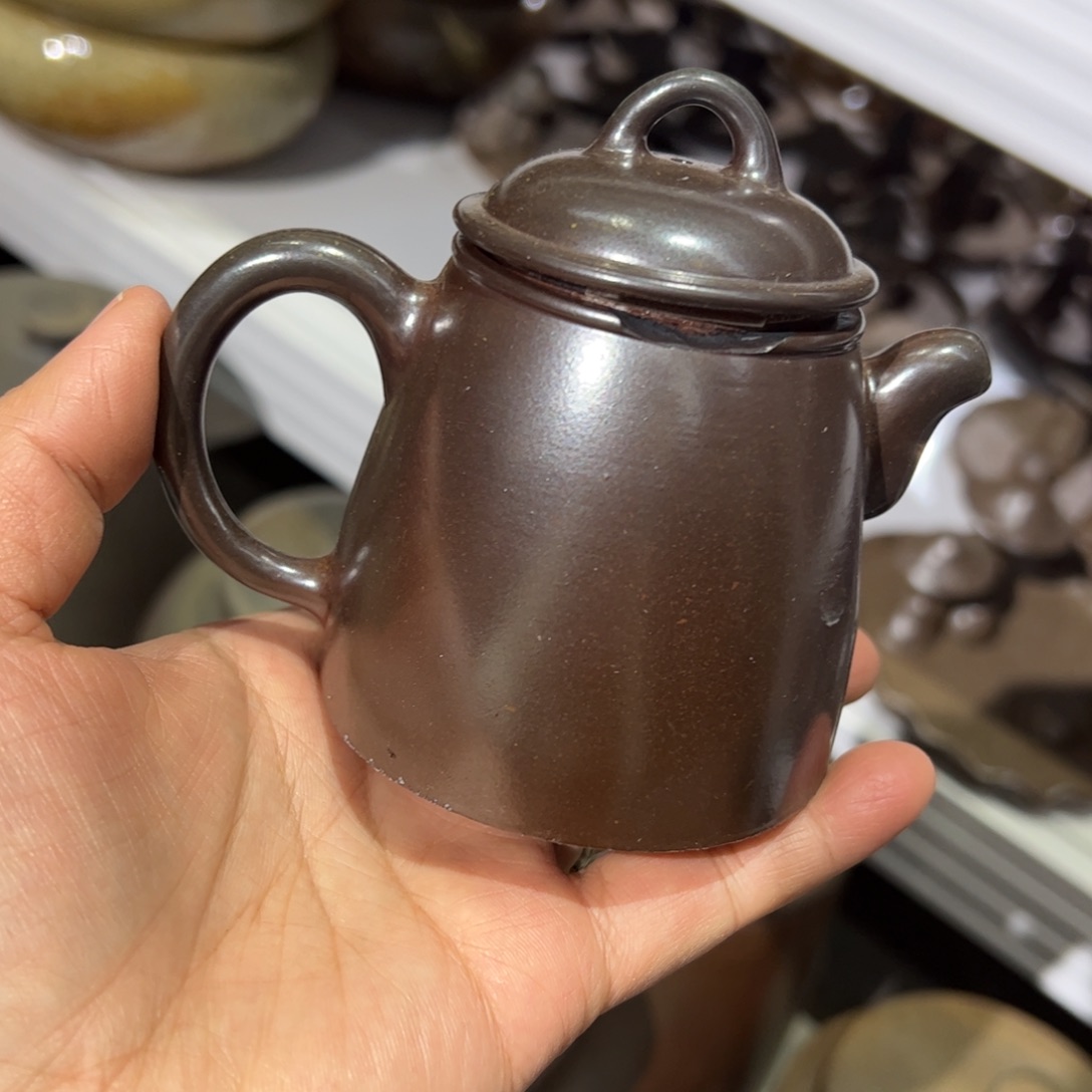 贵台龙窑柴烧茶壶30