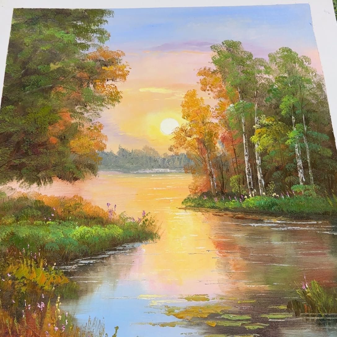 油画优惠活动开始了。