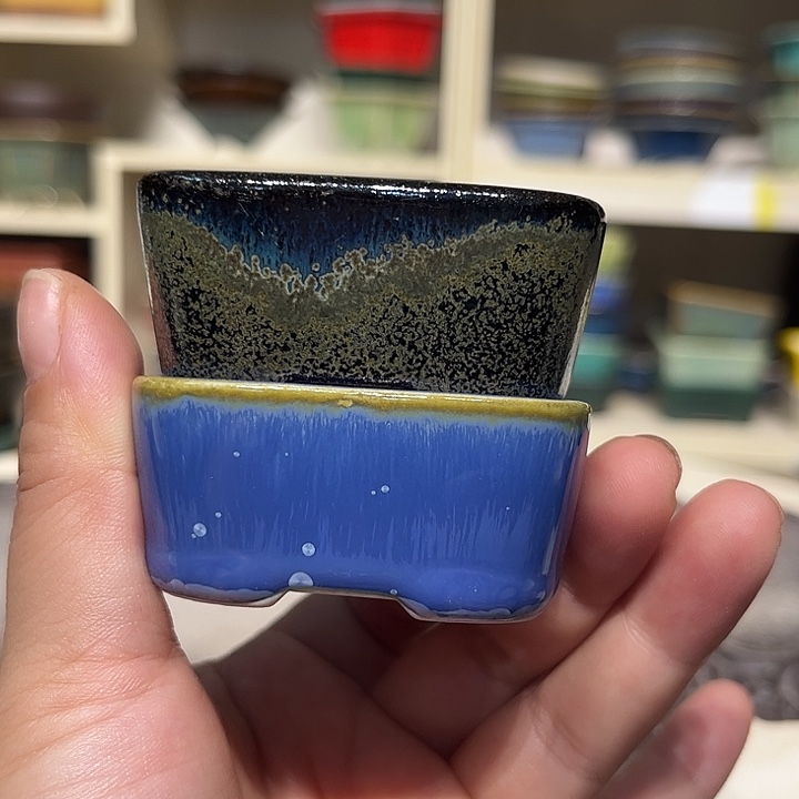 紫砂花盆瑕疵2-5.5-4-2