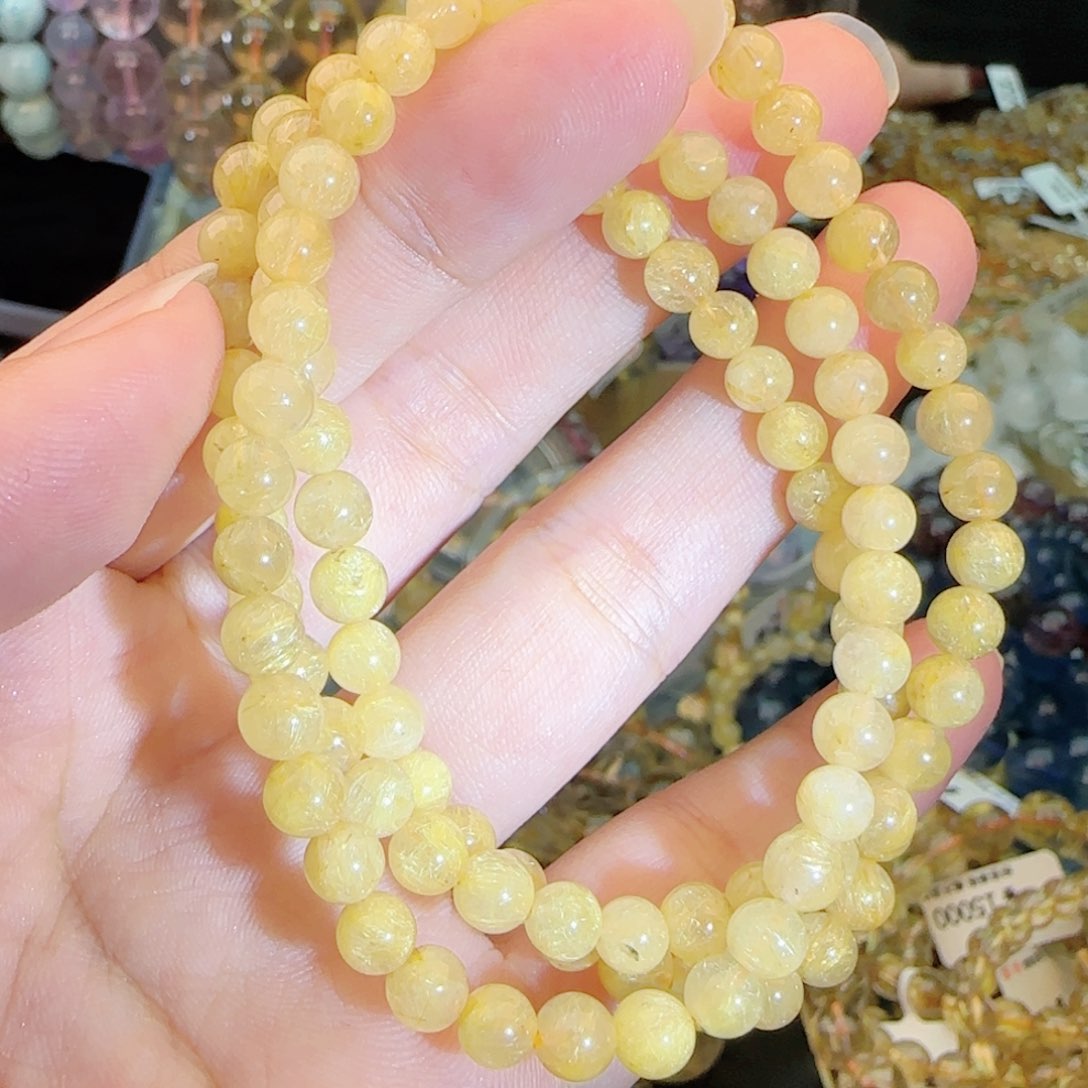 水晶手链未镶嵌手串