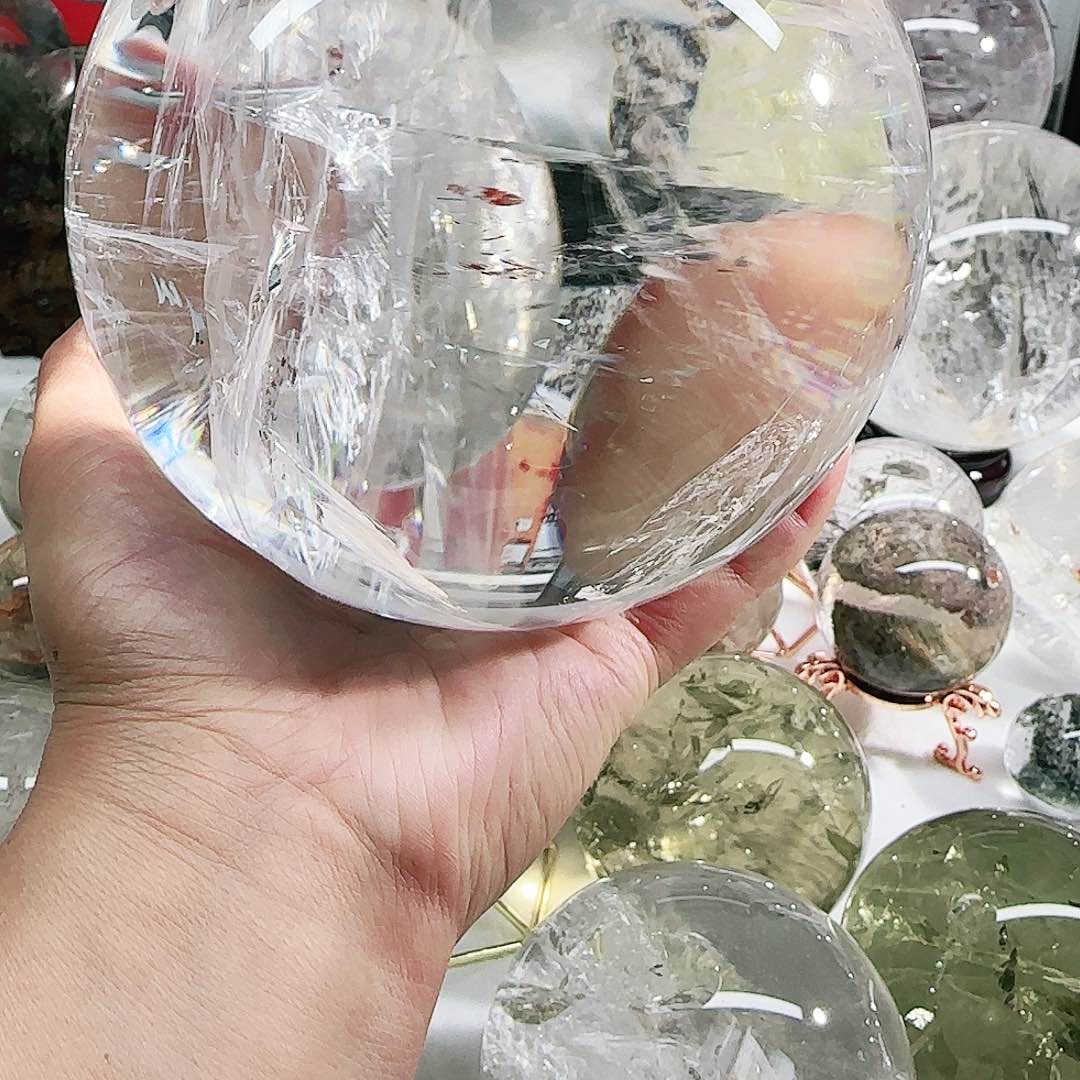 水晶珠宝半成品未镶嵌可*朵天然
