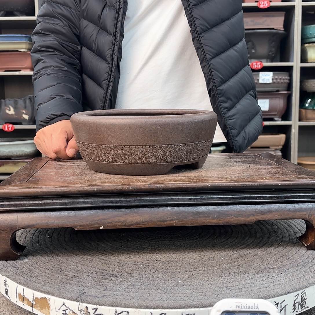 紫砂花盆路*紫砂的花也太