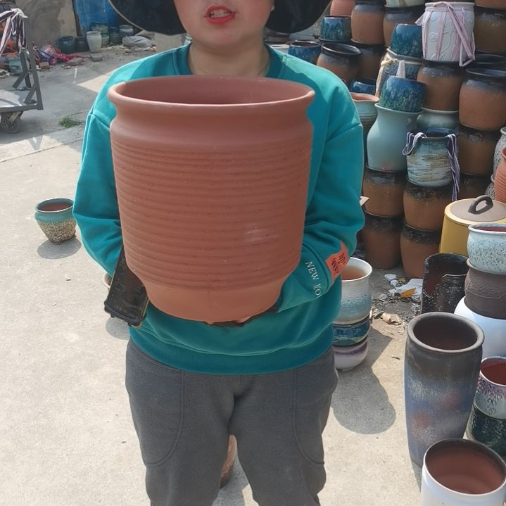 红陶口27高30瑕疵