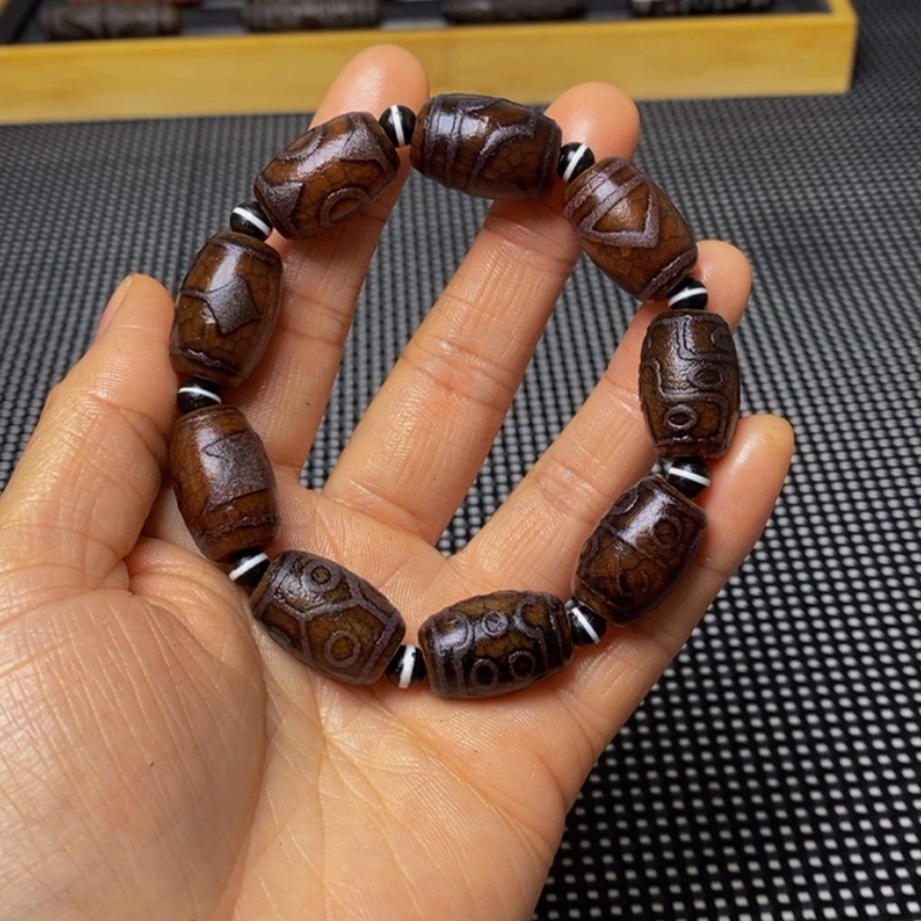 【闪购商品】玛瑙/玉髓手链未镶嵌学*哥