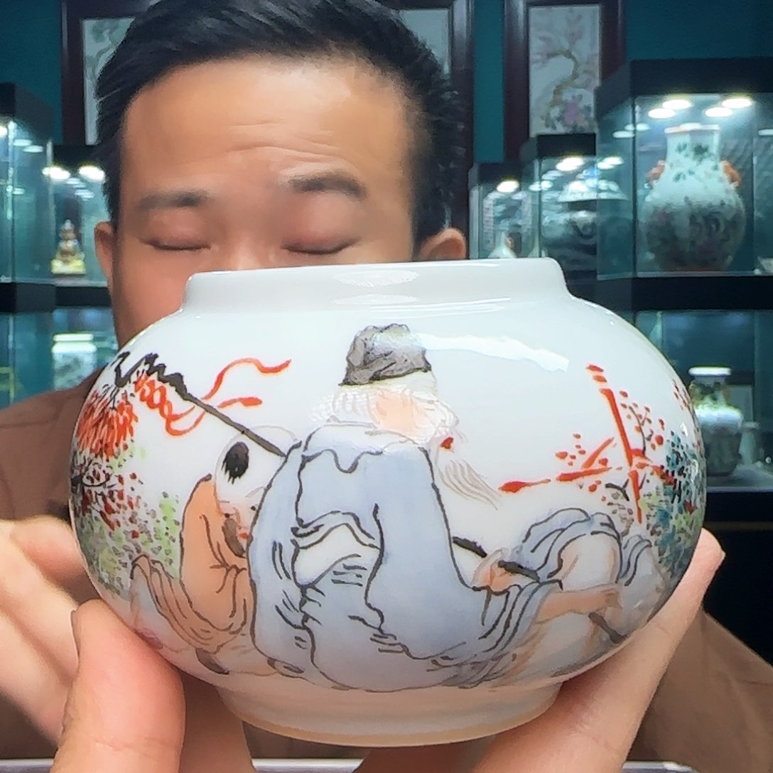 杯景德镇陶瓷手工制作