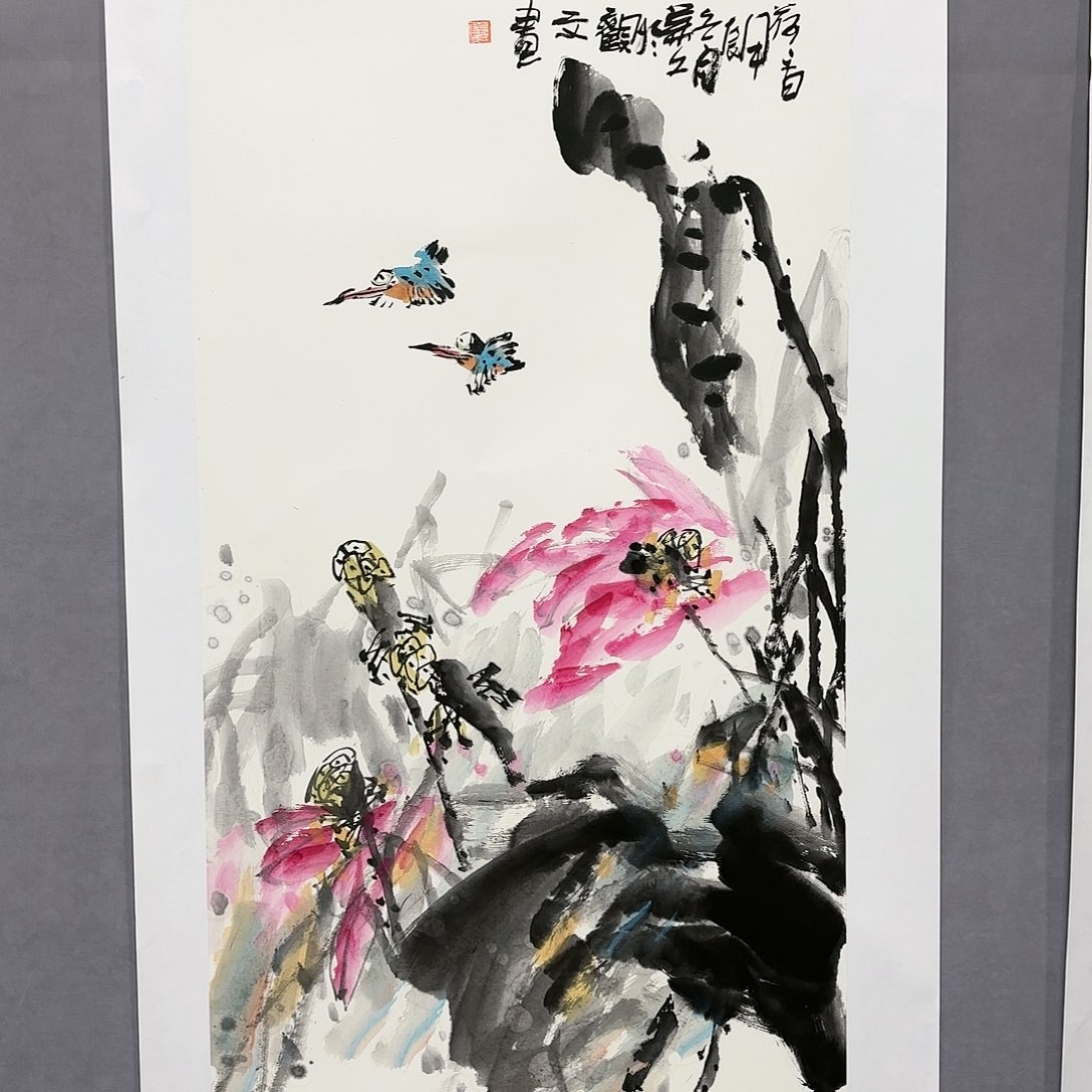 国画国画纯手绘作品请放心去藏