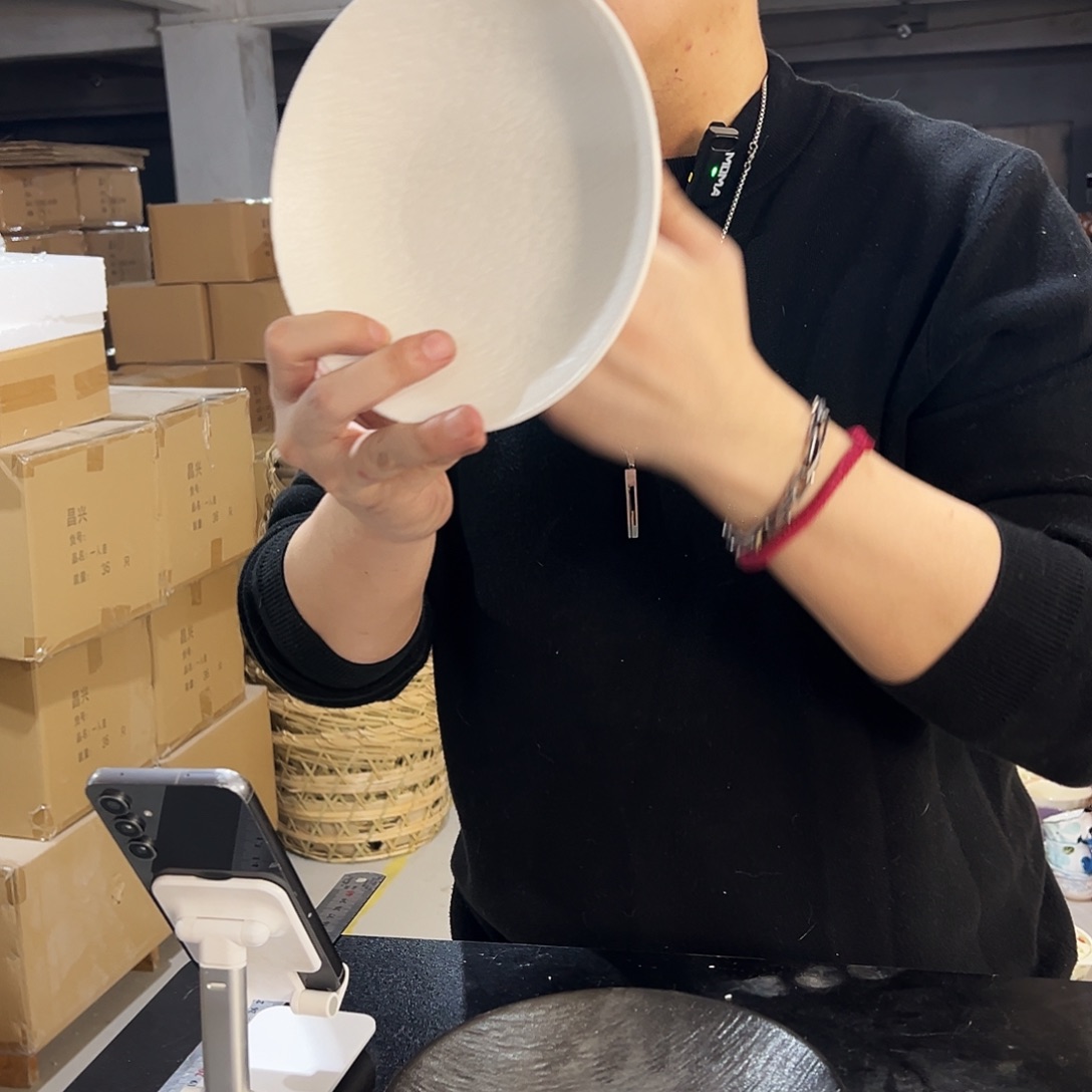 潮州陶瓷餐具微瑕7寸