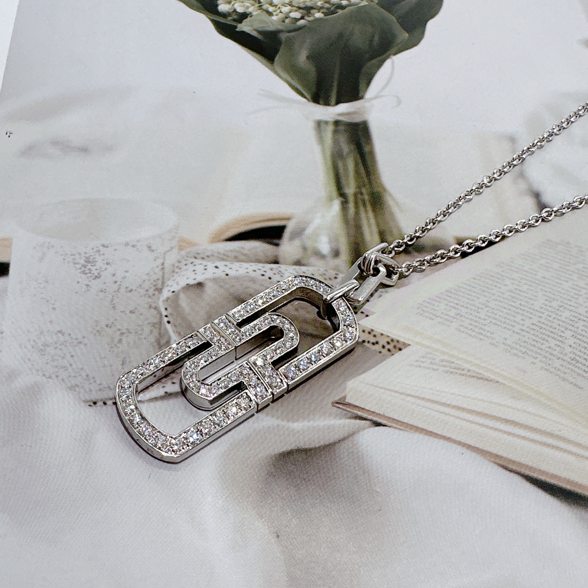 95新 宝格丽 安洁利严选/SK0125344 项链