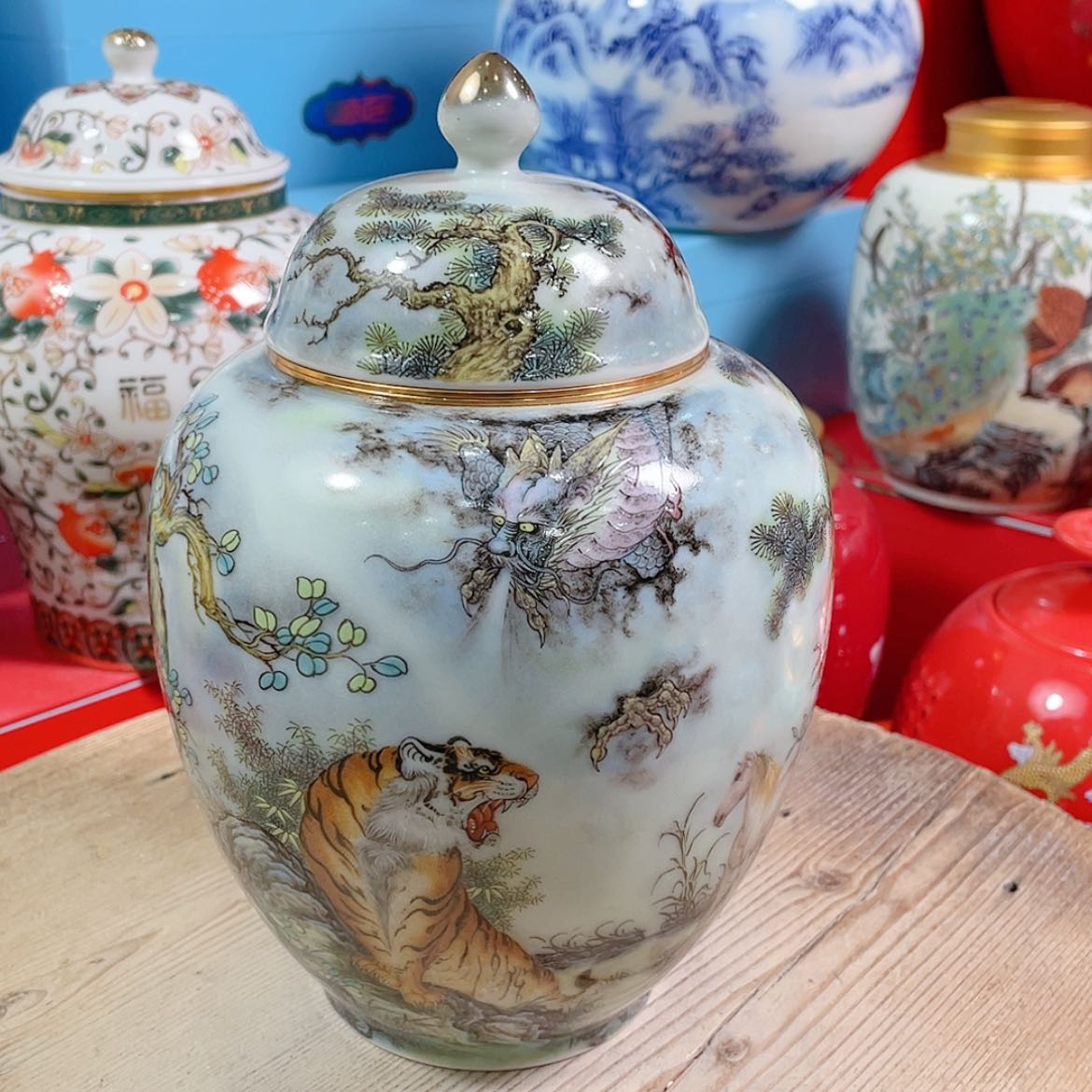 【闪购商品】罐陶瓷茶叶罐密封罐