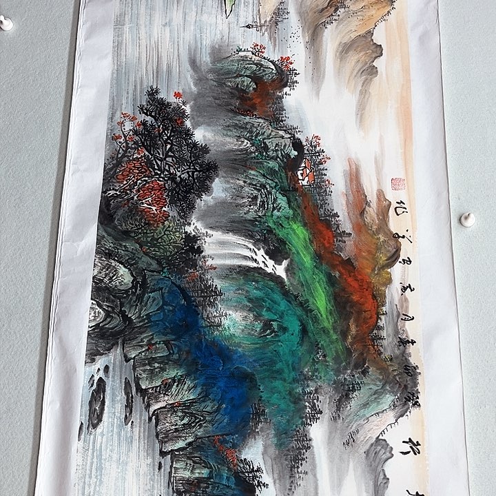 鲁岳美术艺术作品2