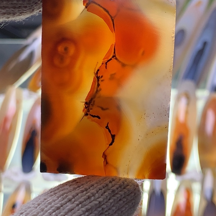 未镶嵌玛瑙/玉髓珠宝半成品123