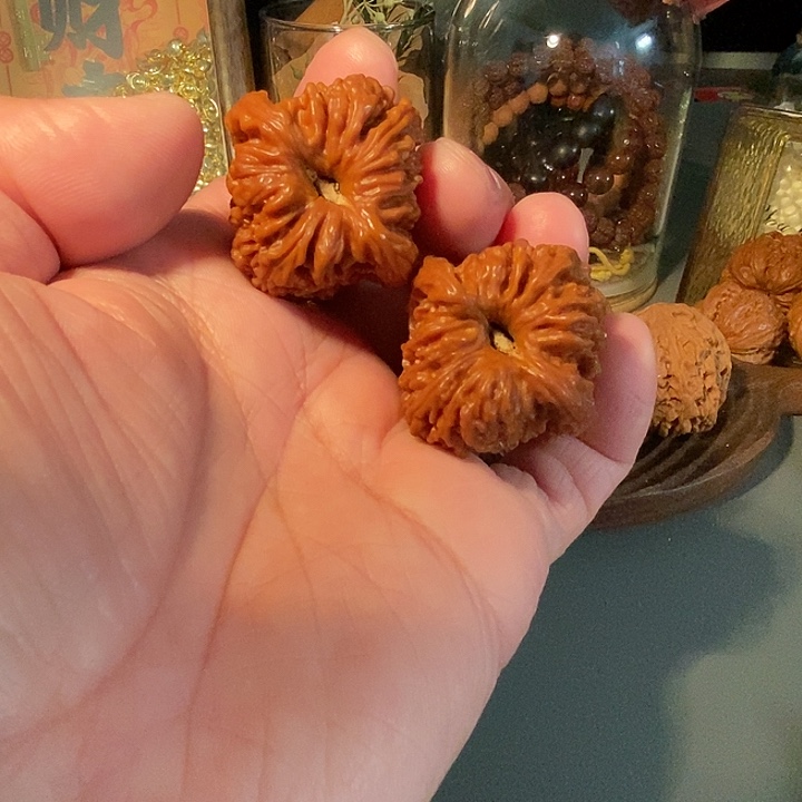 把件文玩核桃凹底南疆