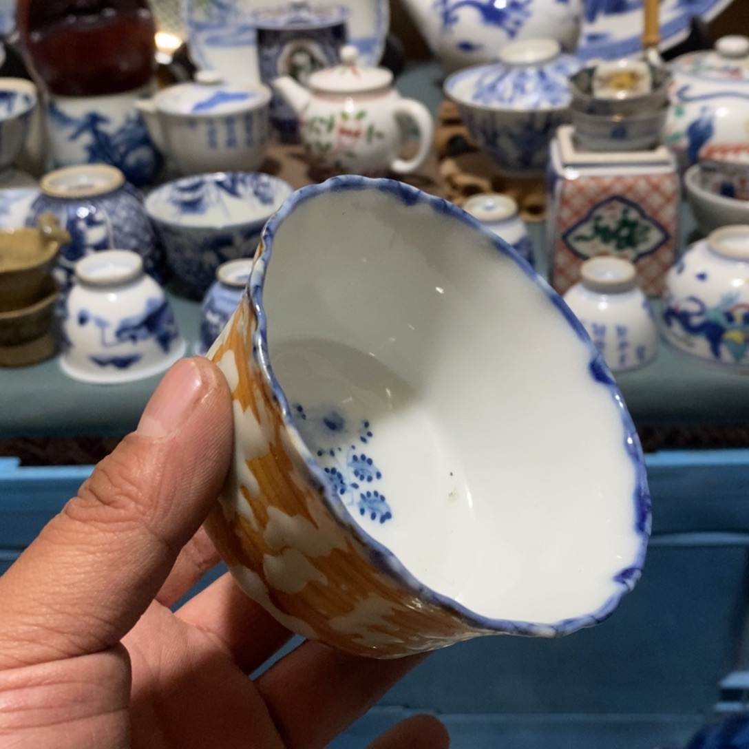 瓷片舶来瓷器满28包邮当日凑单