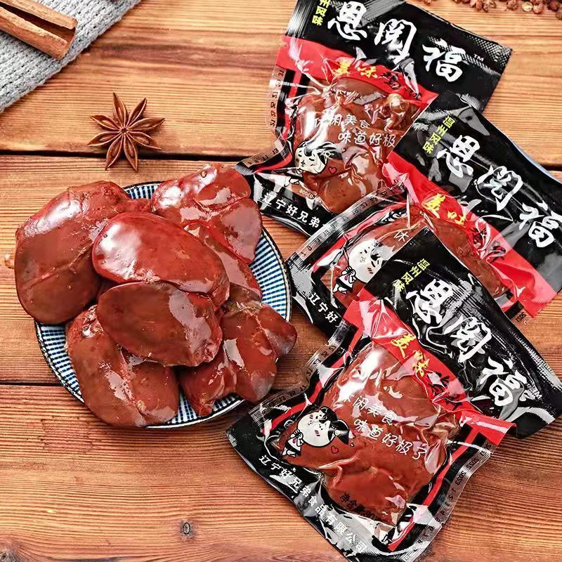 温州特产卤味鸡肝即食熟食乡巴佬系列零食小吃批发